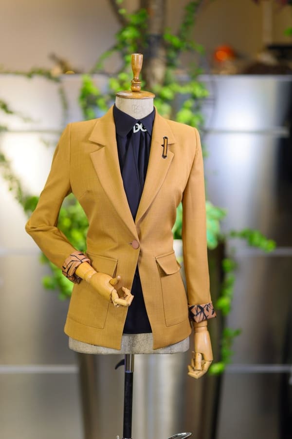 Blazer Mostarda